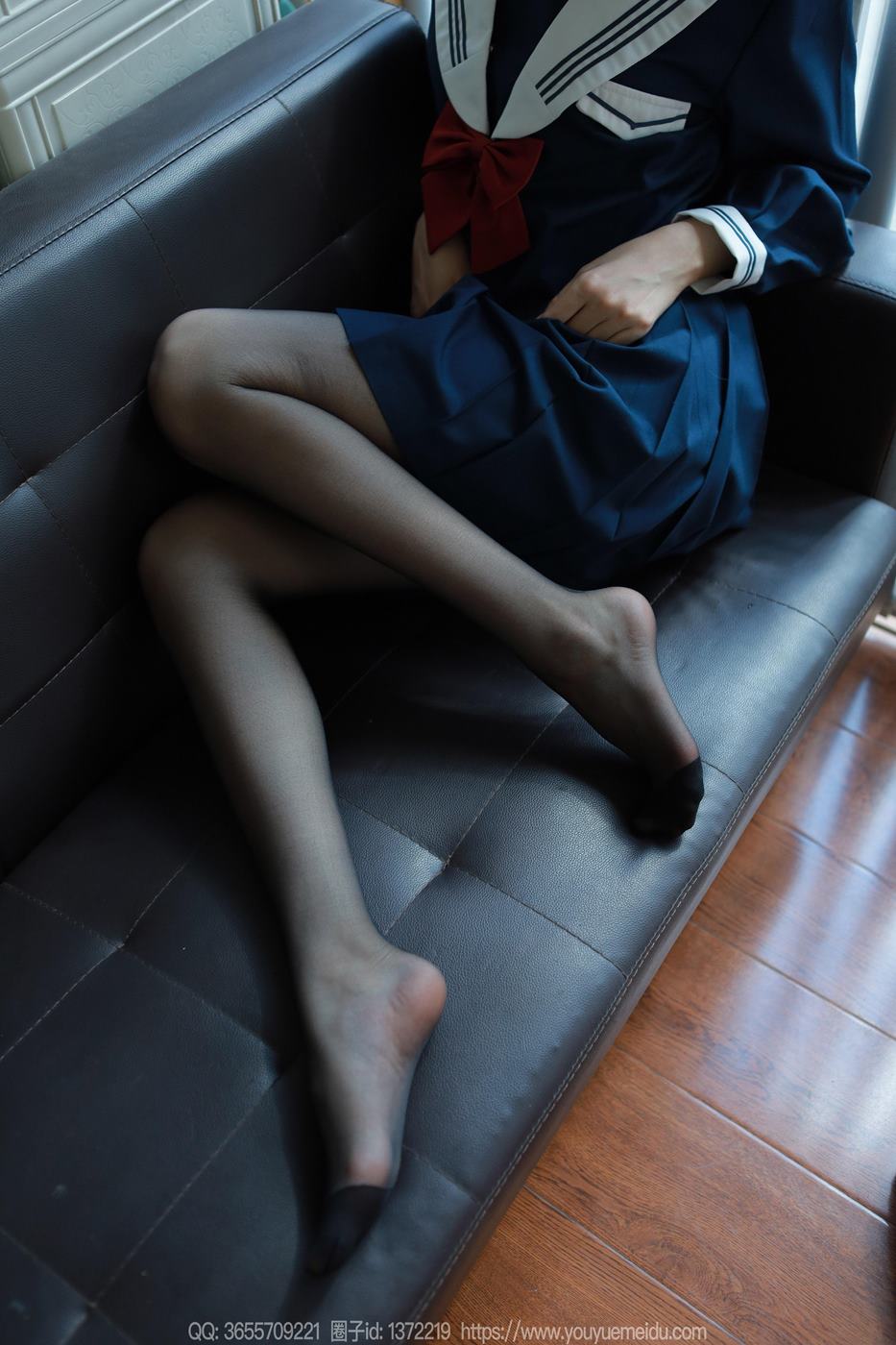 图片[50]-[IESS异思趣向] 2024.08.27 丝享家1830：团团《黑丝JK》[89P] – 速更版-美库