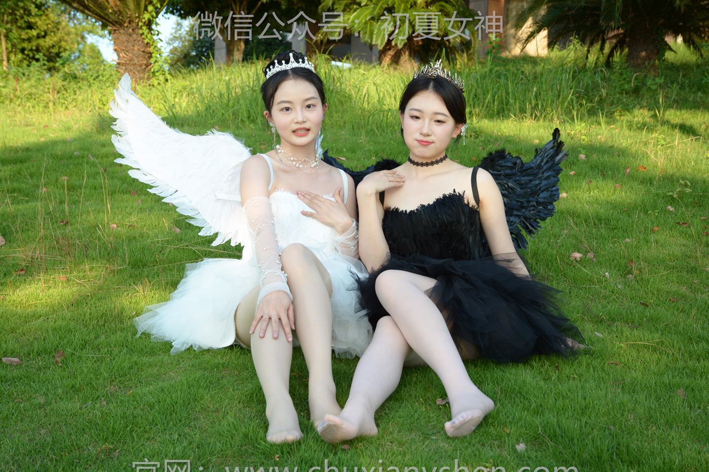 图片[72]-初夏女神 NO.222 双双、环环 黑白天使[140P] – 速更版-美库