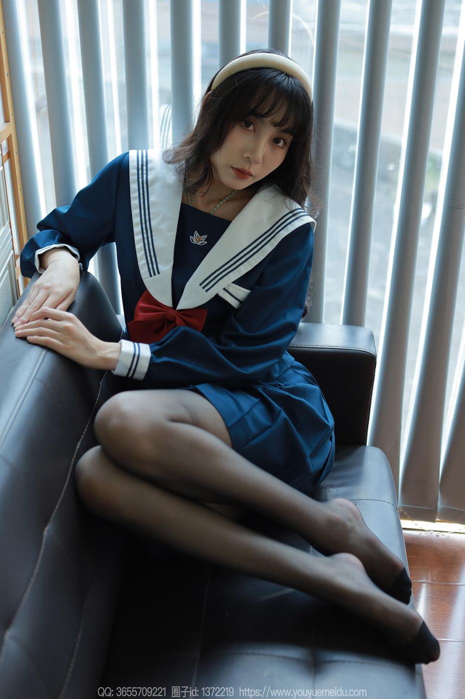 图片[55]-[IESS异思趣向] 2024.08.27 丝享家1830：团团《黑丝JK》[89P] – 速更版-美库