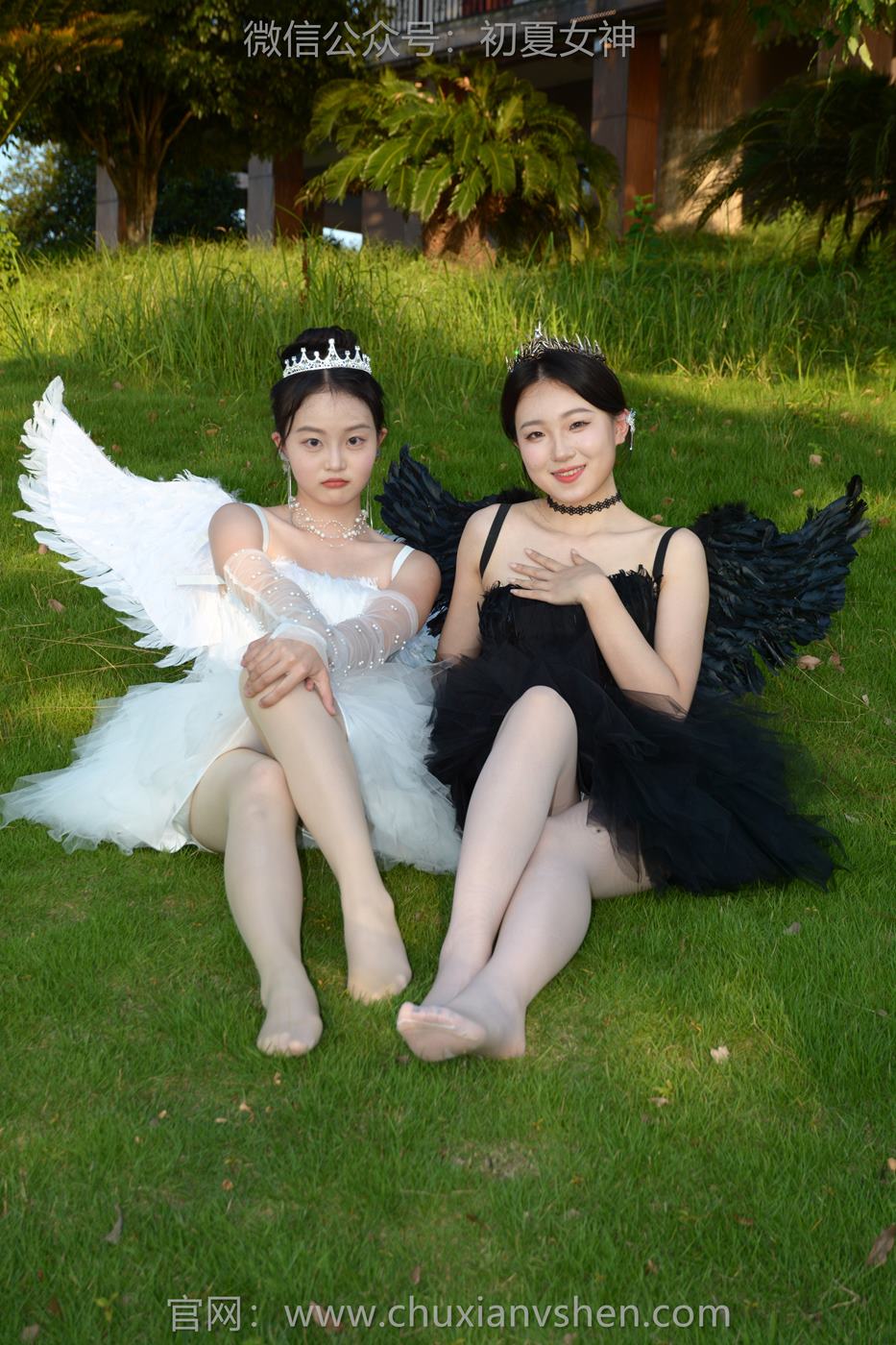 图片[80]-初夏女神 NO.222 双双、环环 黑白天使[140P] – 速更版-美库