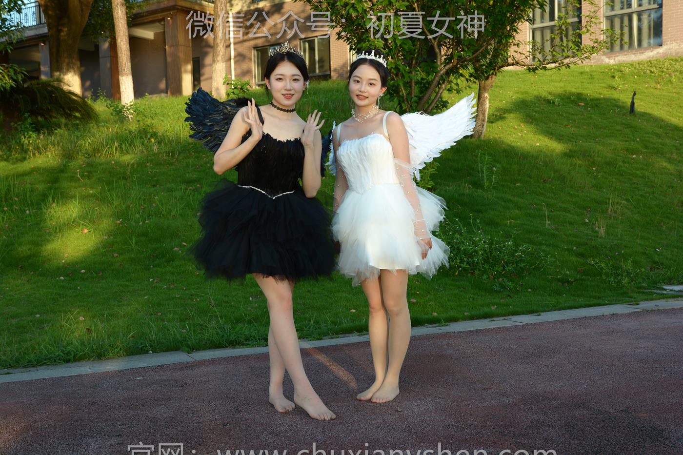 图片[86]-初夏女神 NO.222 双双、环环 黑白天使[140P] – 速更版-美库