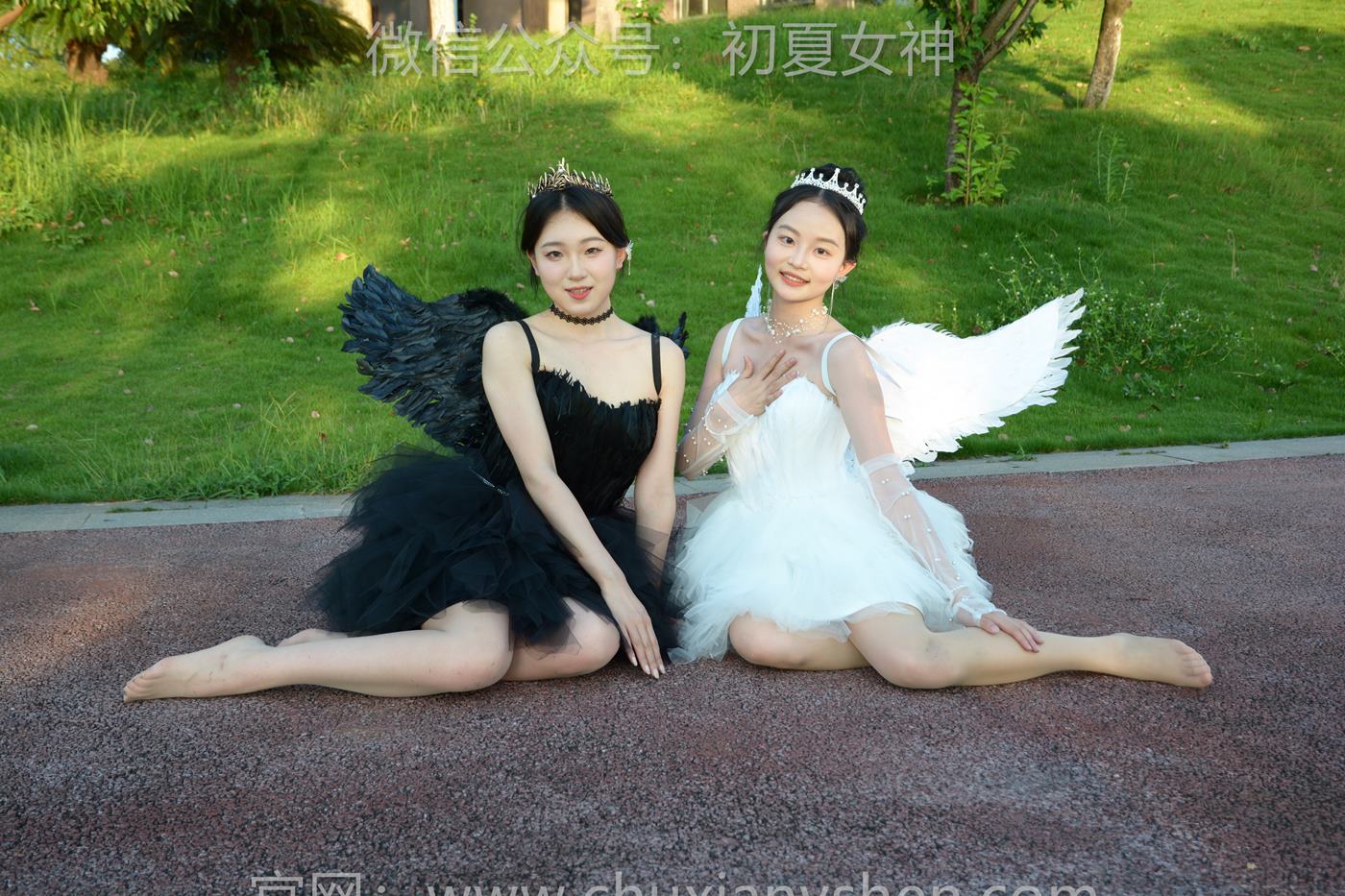 图片[87]-初夏女神 NO.222 双双、环环 黑白天使[140P] – 速更版-美库