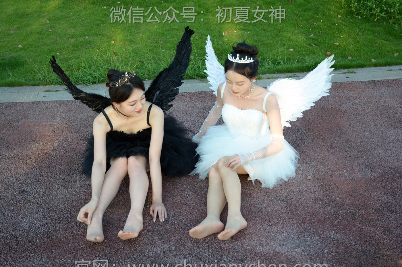 图片[88]-初夏女神 NO.222 双双、环环 黑白天使[140P] – 速更版-美库