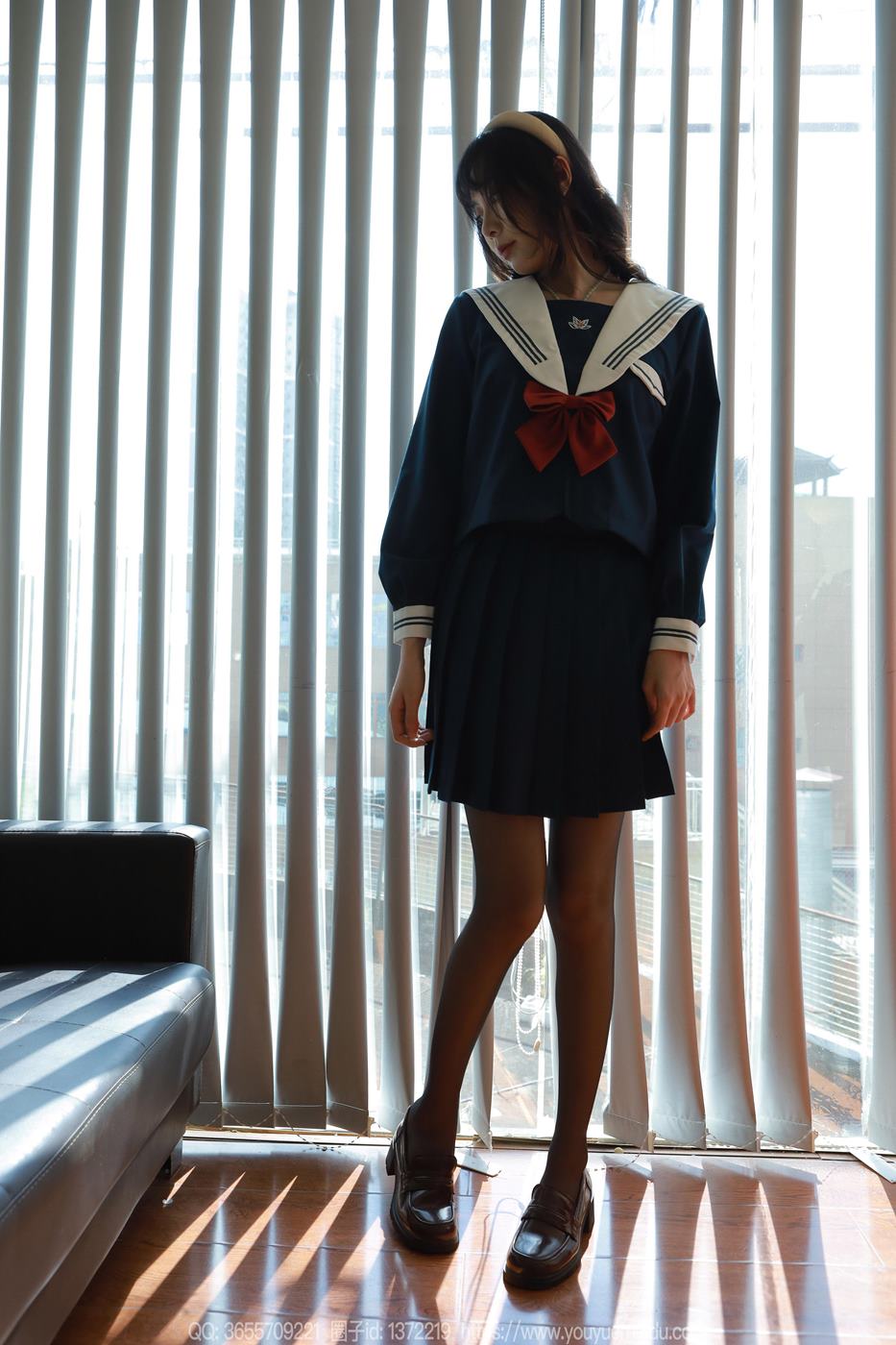 图片[68]-[IESS异思趣向] 2024.08.27 丝享家1830：团团《黑丝JK》[89P] – 速更版-美库