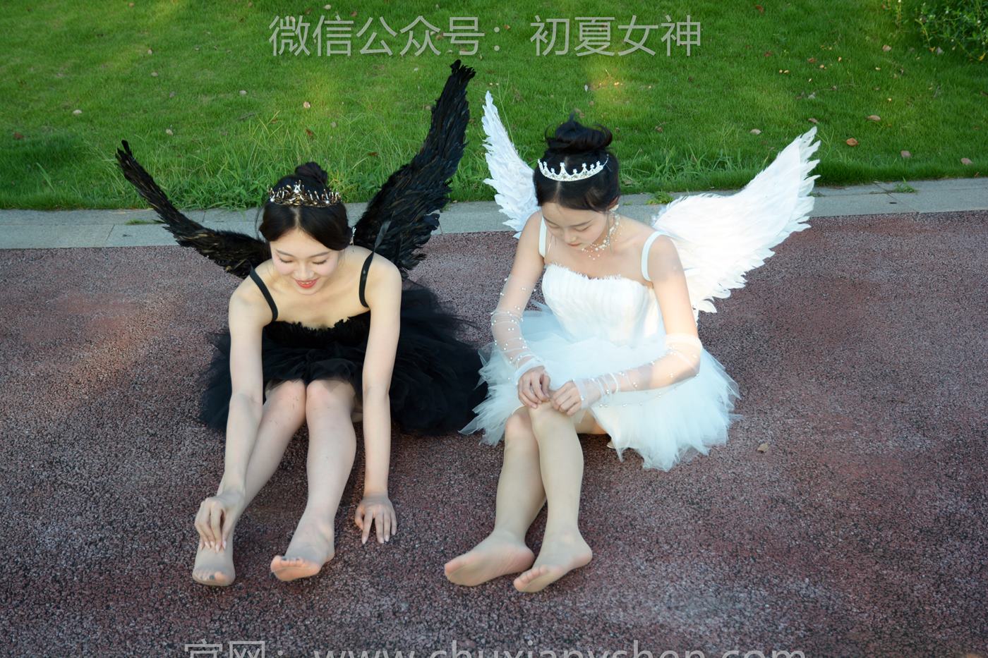 图片[89]-初夏女神 NO.222 双双、环环 黑白天使[140P] – 速更版-美库