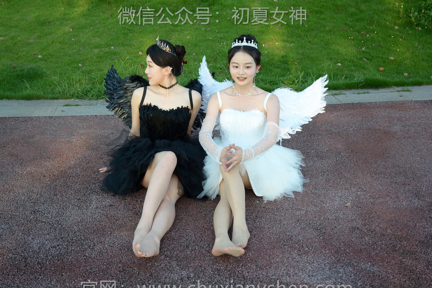 图片[90]-初夏女神 NO.222 双双、环环 黑白天使[140P] – 速更版-美库