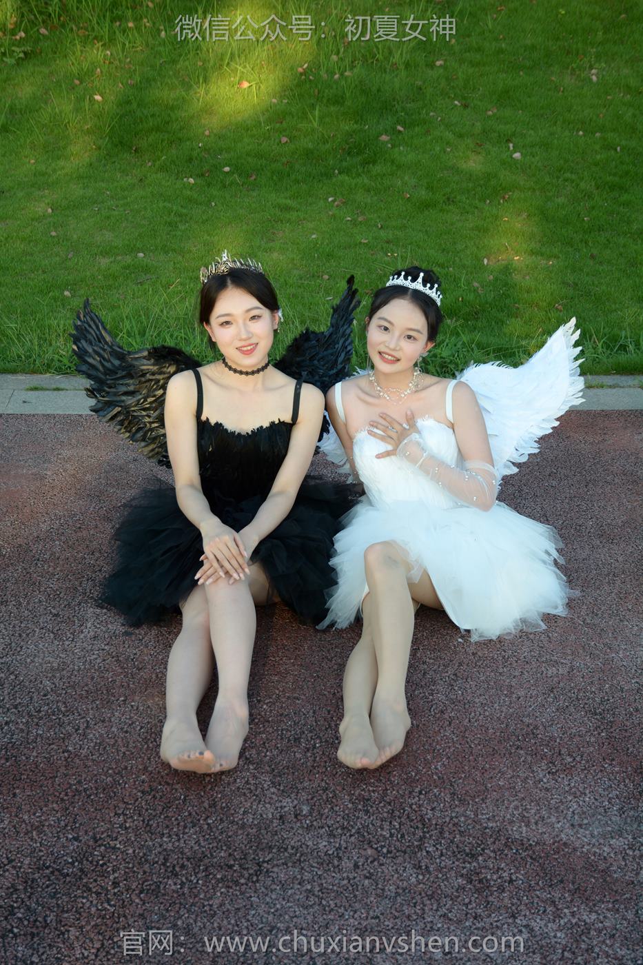 图片[92]-初夏女神 NO.222 双双、环环 黑白天使[140P] – 速更版-美库