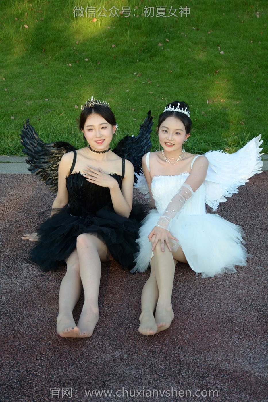 图片[93]-初夏女神 NO.222 双双、环环 黑白天使[140P] – 速更版-美库