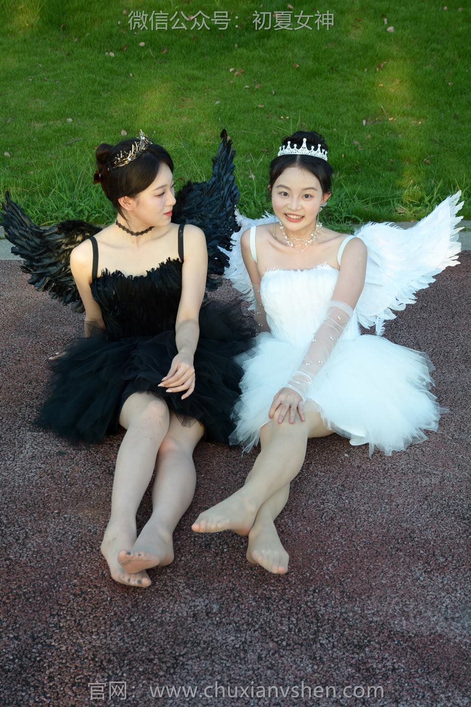 图片[97]-初夏女神 NO.222 双双、环环 黑白天使[140P] – 速更版-美库