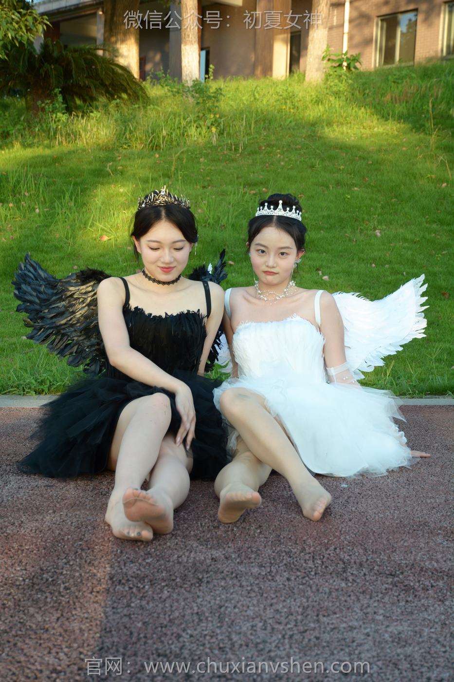 图片[101]-初夏女神 NO.222 双双、环环 黑白天使[140P] – 速更版-美库