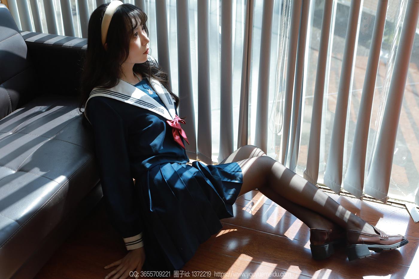 图片[81]-[IESS异思趣向] 2024.08.27 丝享家1830：团团《黑丝JK》[89P] – 速更版-美库