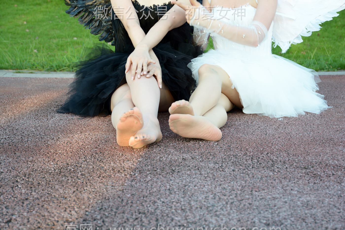 图片[106]-初夏女神 NO.222 双双、环环 黑白天使[140P] – 速更版-美库