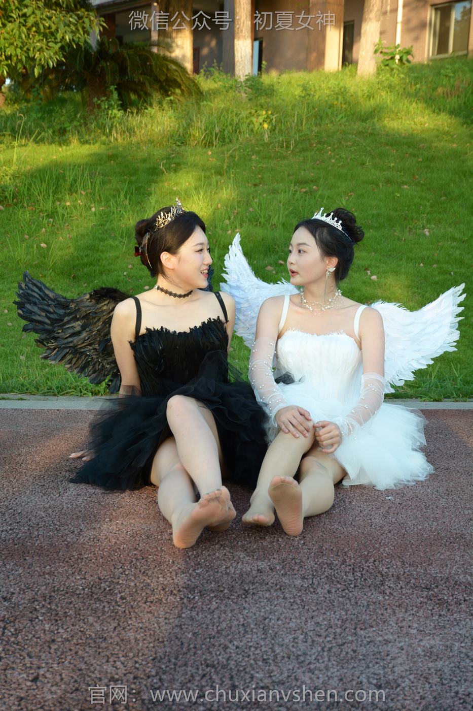 图片[108]-初夏女神 NO.222 双双、环环 黑白天使[140P] – 速更版-美库