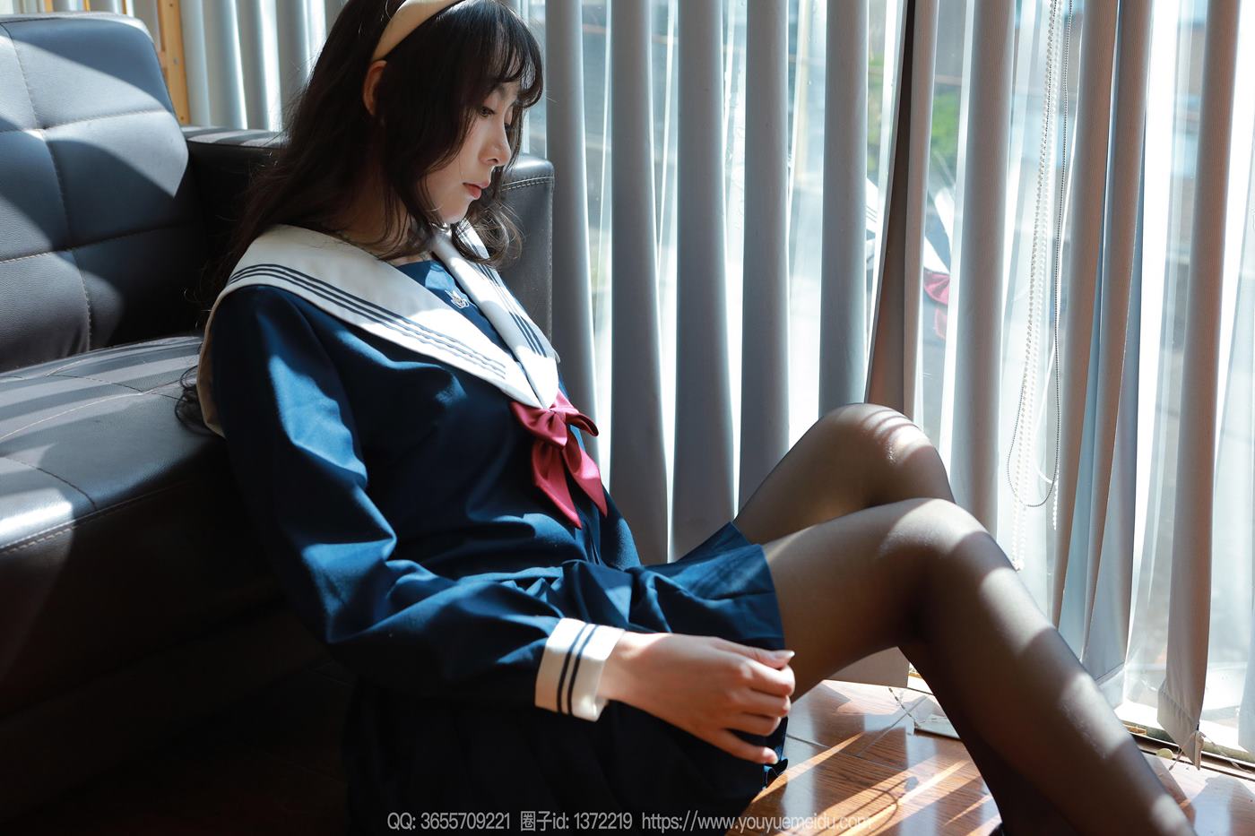 图片[85]-[IESS异思趣向] 2024.08.27 丝享家1830：团团《黑丝JK》[89P] – 速更版-美库