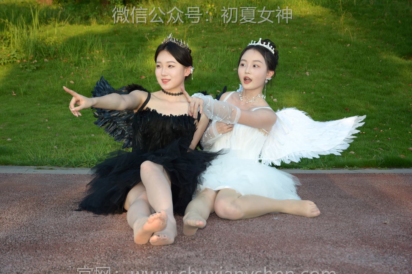 图片[113]-初夏女神 NO.222 双双、环环 黑白天使[140P] – 速更版-美库