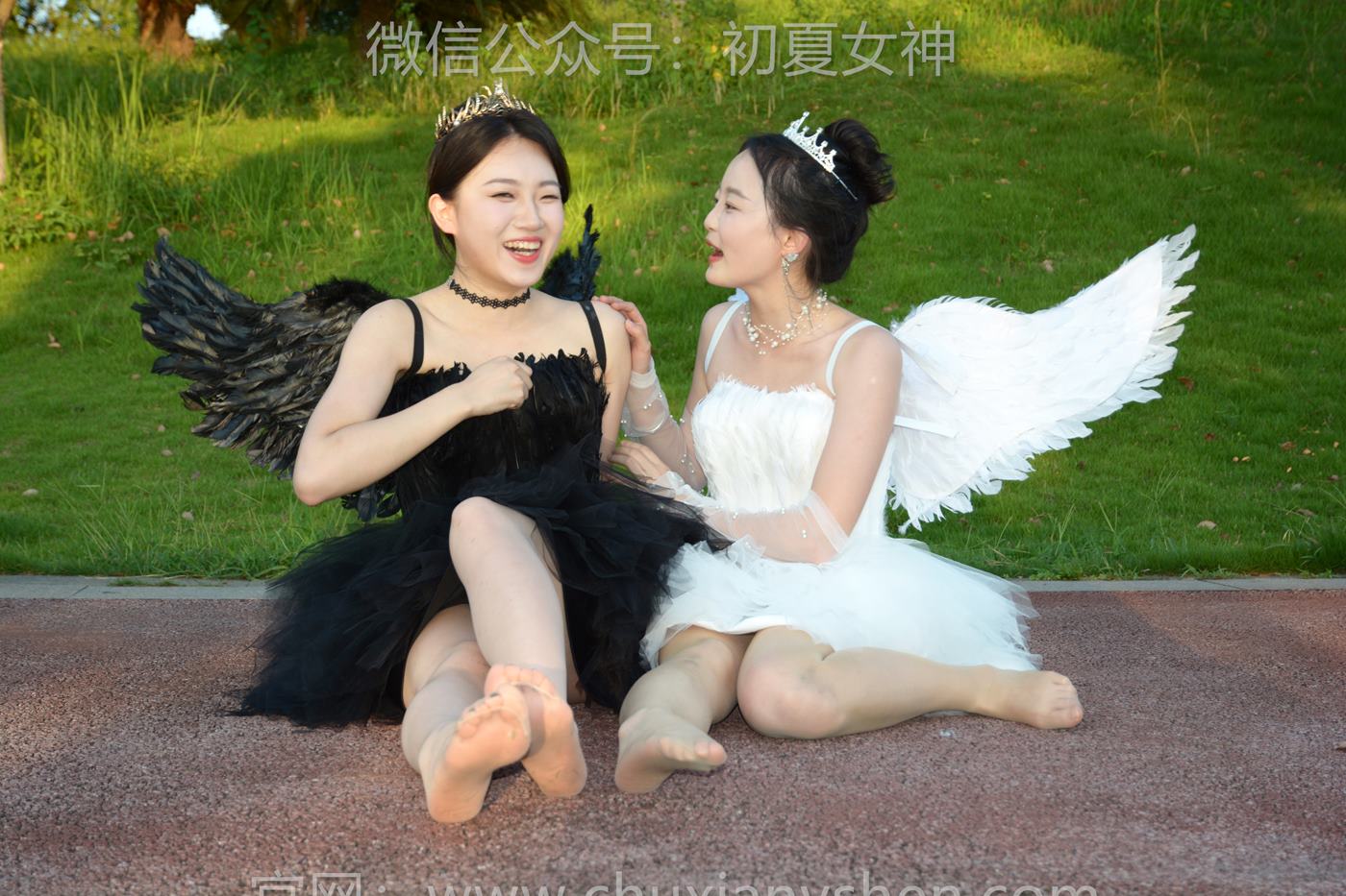 图片[117]-初夏女神 NO.222 双双、环环 黑白天使[140P] – 速更版-美库