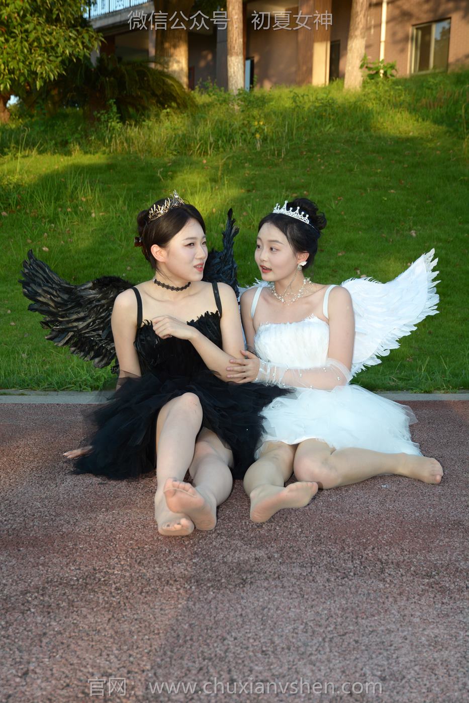 图片[120]-初夏女神 NO.222 双双、环环 黑白天使[140P] – 速更版-美库