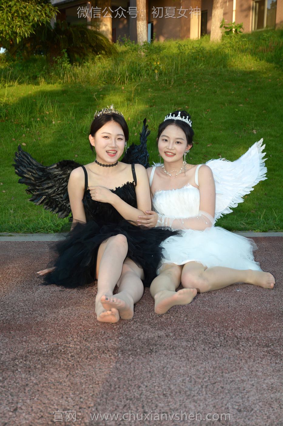 图片[121]-初夏女神 NO.222 双双、环环 黑白天使[140P] – 速更版-美库