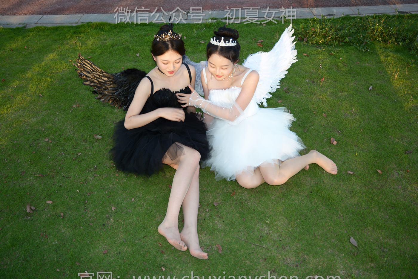 图片[129]-初夏女神 NO.222 双双、环环 黑白天使[140P] – 速更版-美库