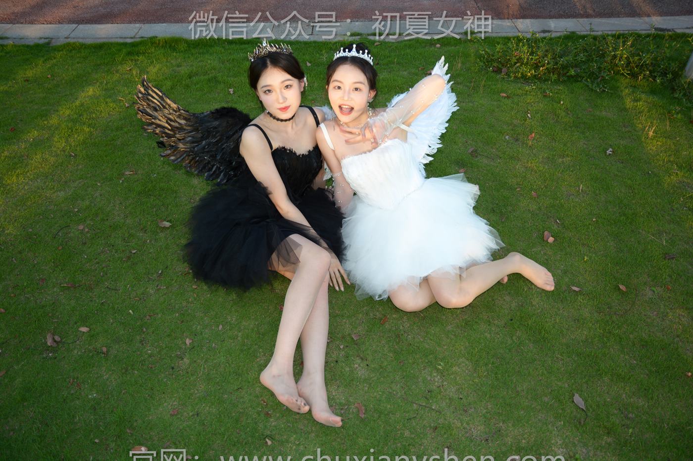 图片[130]-初夏女神 NO.222 双双、环环 黑白天使[140P] – 速更版-美库