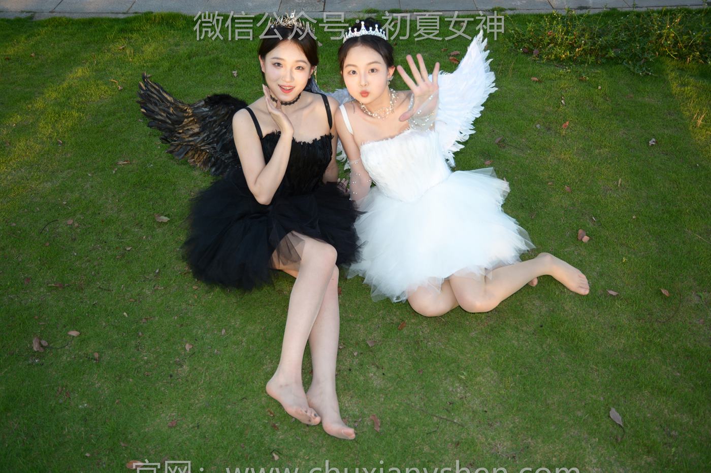 图片[131]-初夏女神 NO.222 双双、环环 黑白天使[140P] – 速更版-美库