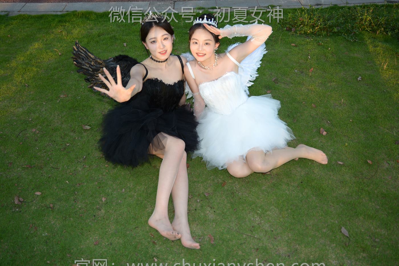 图片[132]-初夏女神 NO.222 双双、环环 黑白天使[140P] – 速更版-美库