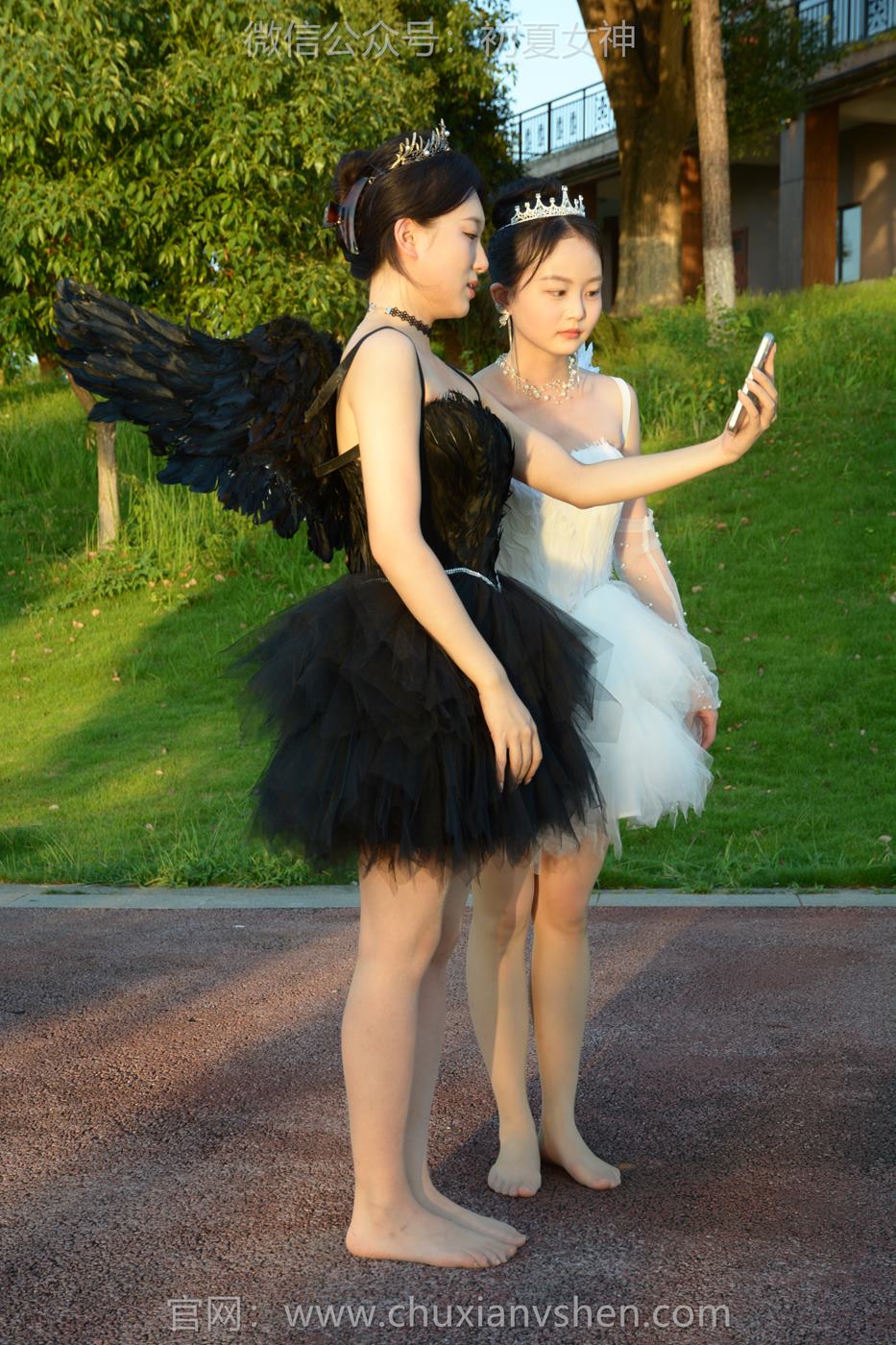 图片[135]-初夏女神 NO.222 双双、环环 黑白天使[140P] – 速更版-美库