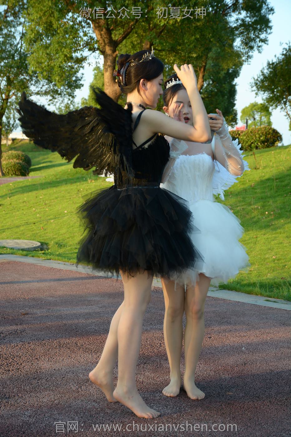 图片[136]-初夏女神 NO.222 双双、环环 黑白天使[140P] – 速更版-美库