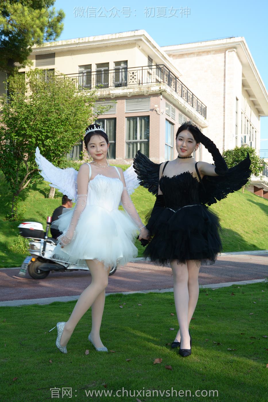 图片[141]-初夏女神 NO.222 双双、环环 黑白天使[140P] – 速更版-美库