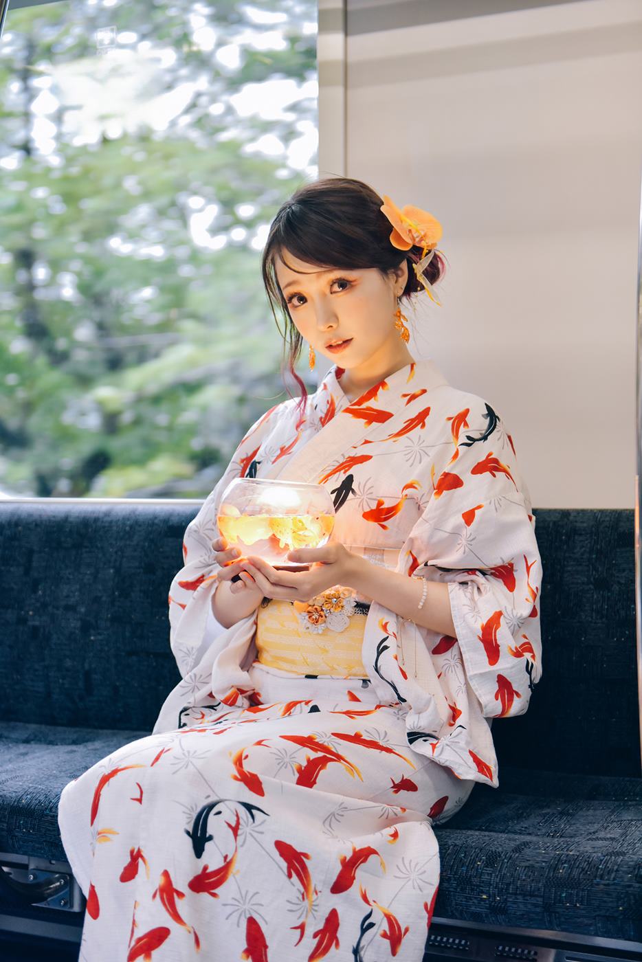 图片[13]-Ely_eee(ElyEE子)  – Goldfish Stroll 金魚散步[30P] – 速更版-美库