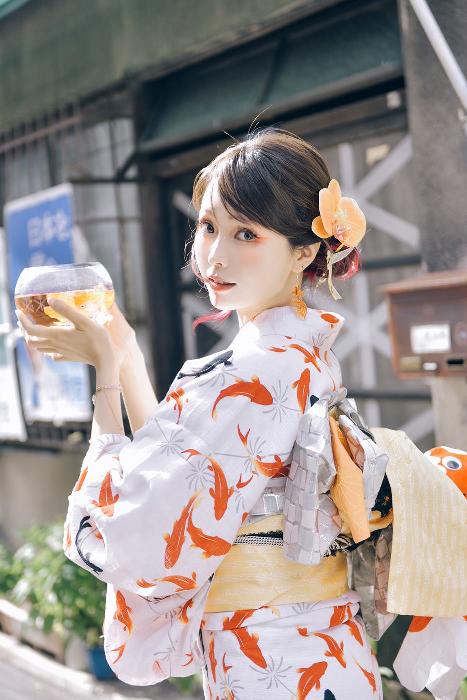 图片[17]-Ely_eee(ElyEE子)  – Goldfish Stroll 金魚散步[30P] – 速更版-美库