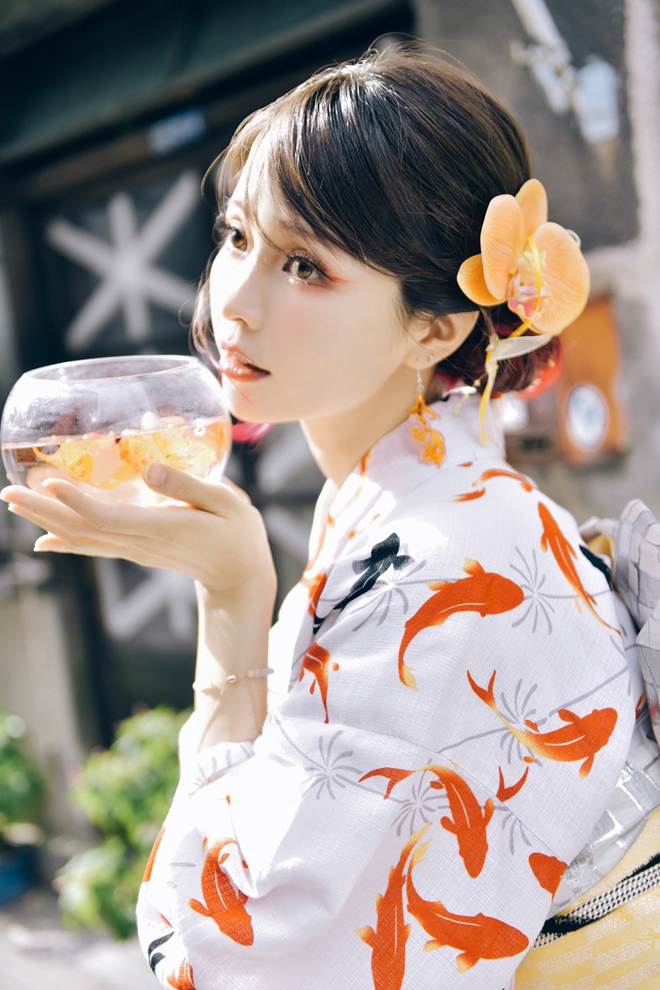 图片[18]-Ely_eee(ElyEE子)  – Goldfish Stroll 金魚散步[30P] – 速更版-美库