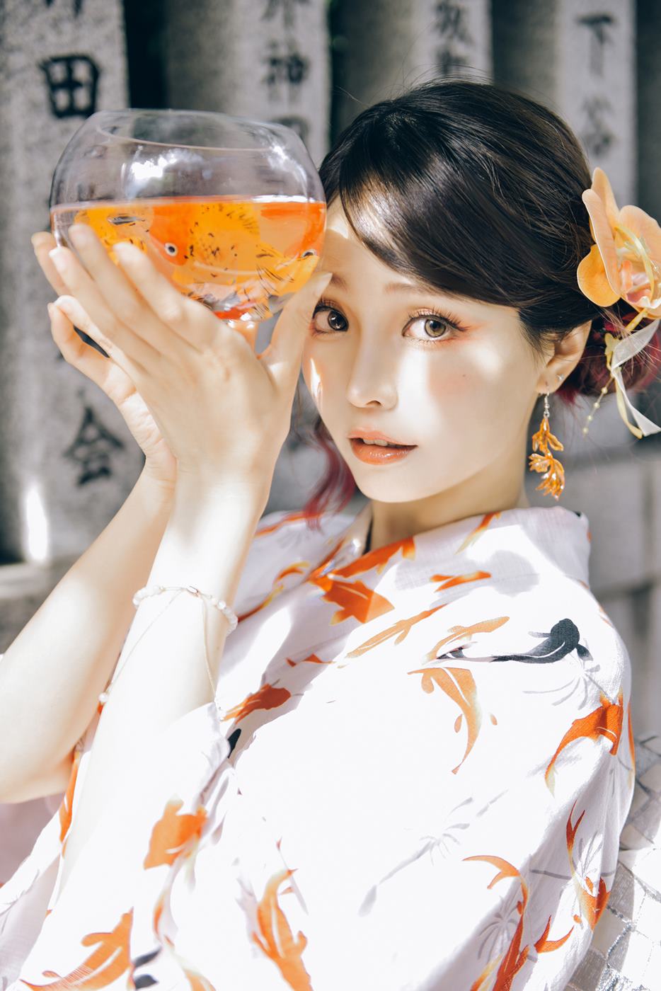 图片[22]-Ely_eee(ElyEE子)  – Goldfish Stroll 金魚散步[30P] – 速更版-美库