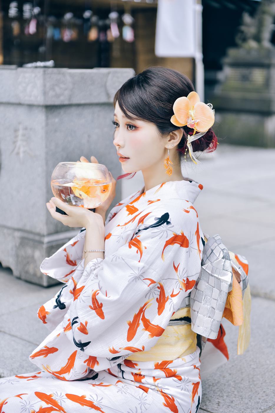 图片[26]-Ely_eee(ElyEE子)  – Goldfish Stroll 金魚散步[30P] – 速更版-美库