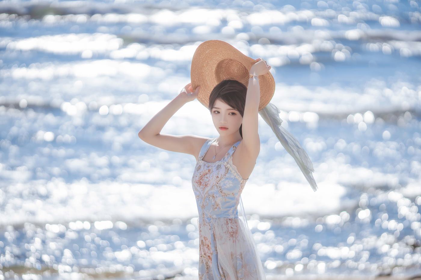 图片[16]-桜桃喵  – 发光的海[18P] – 速更版-美库