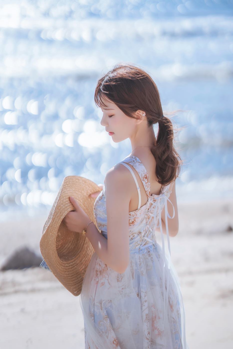 图片[19]-桜桃喵  – 发光的海[18P] – 速更版-美库