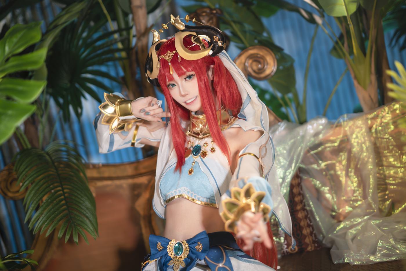 图片[10]-坂坂白  – 原神妮露[9P] – 速更版-美库