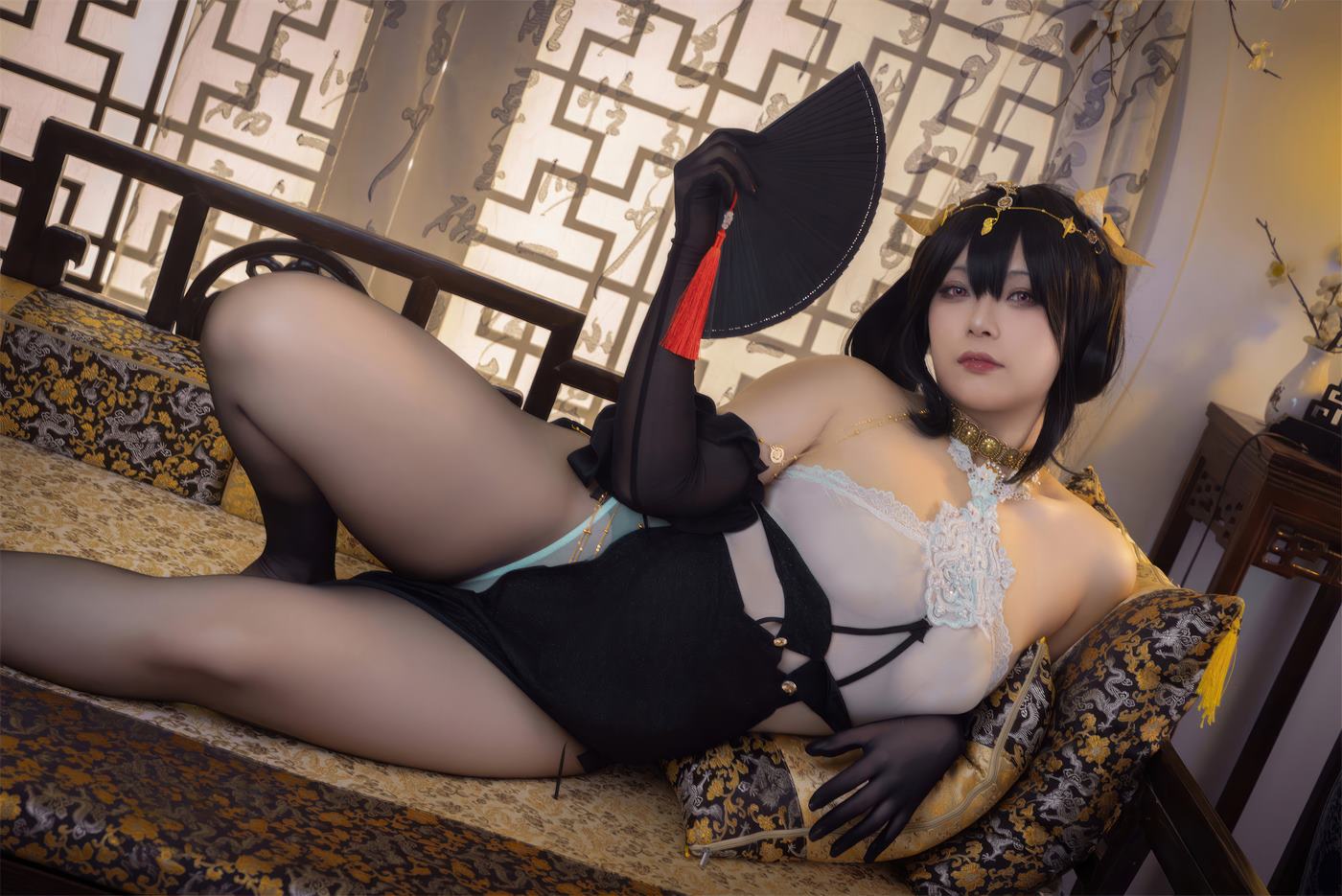 图片[11]-珟_珏Dita  – 碧蓝航线 镇海旗袍[51P] – 速更版-美库