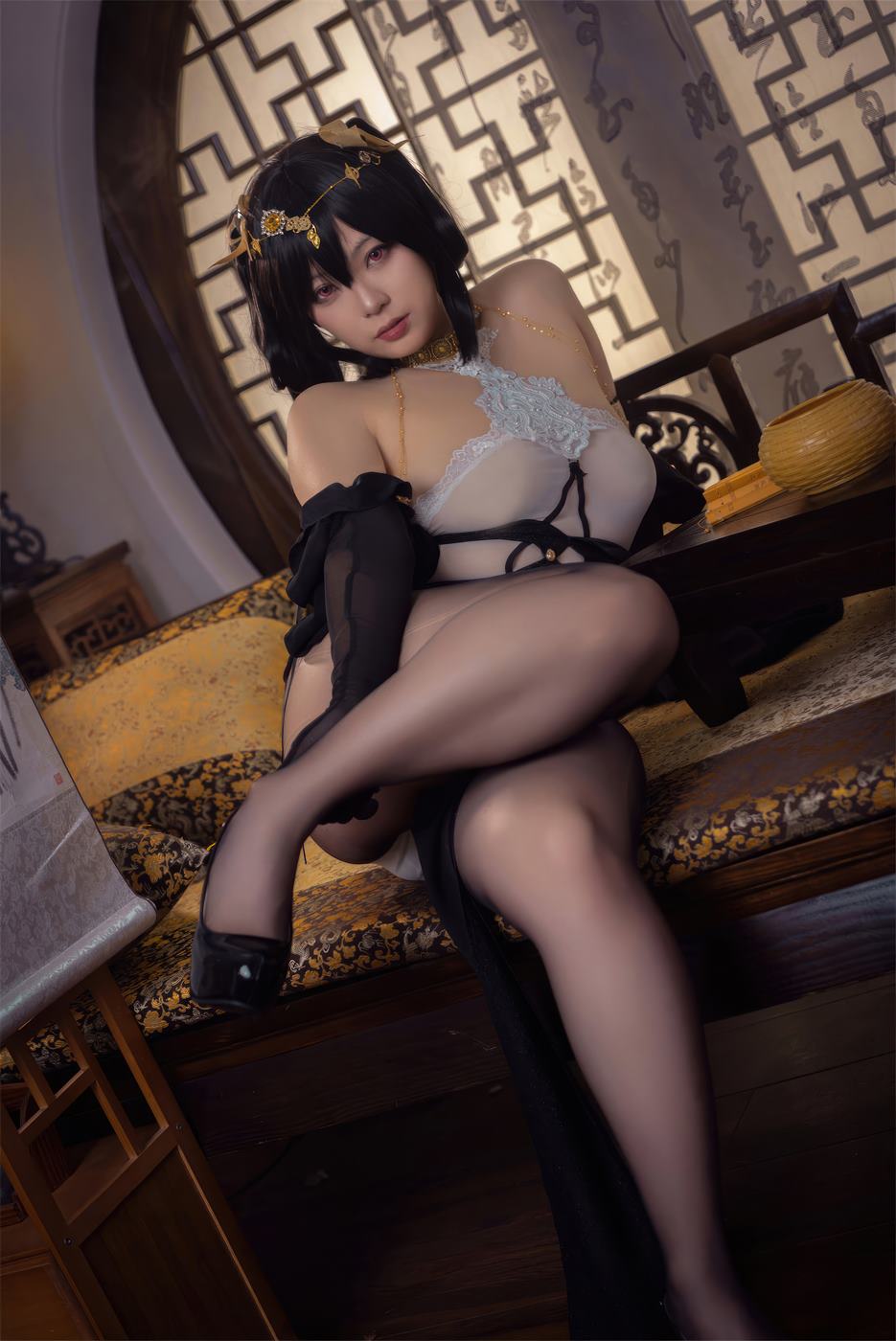 图片[20]-珟_珏Dita  – 碧蓝航线 镇海旗袍[51P] – 速更版-美库