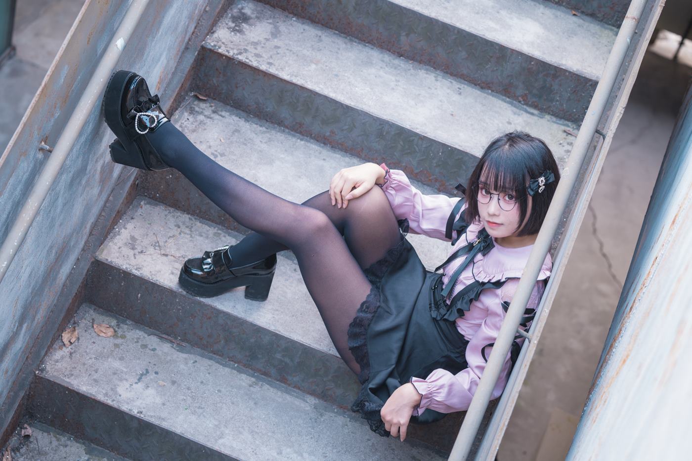 图片[21]-lunananya – 黑丝地雷妹[26P] – 速更版-美库