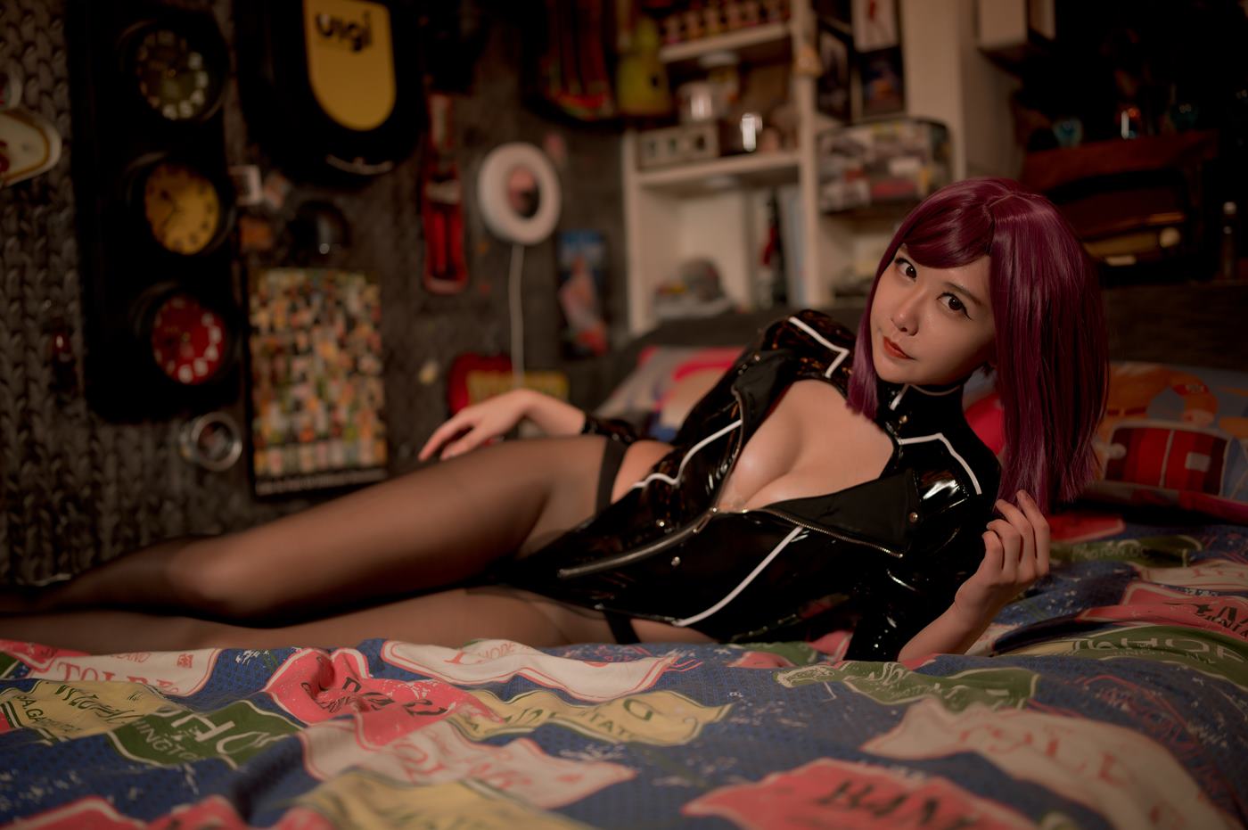 图片[20]-源纱希喵喵喵 – 暗黑通讯官[30P] – 速更版-美库