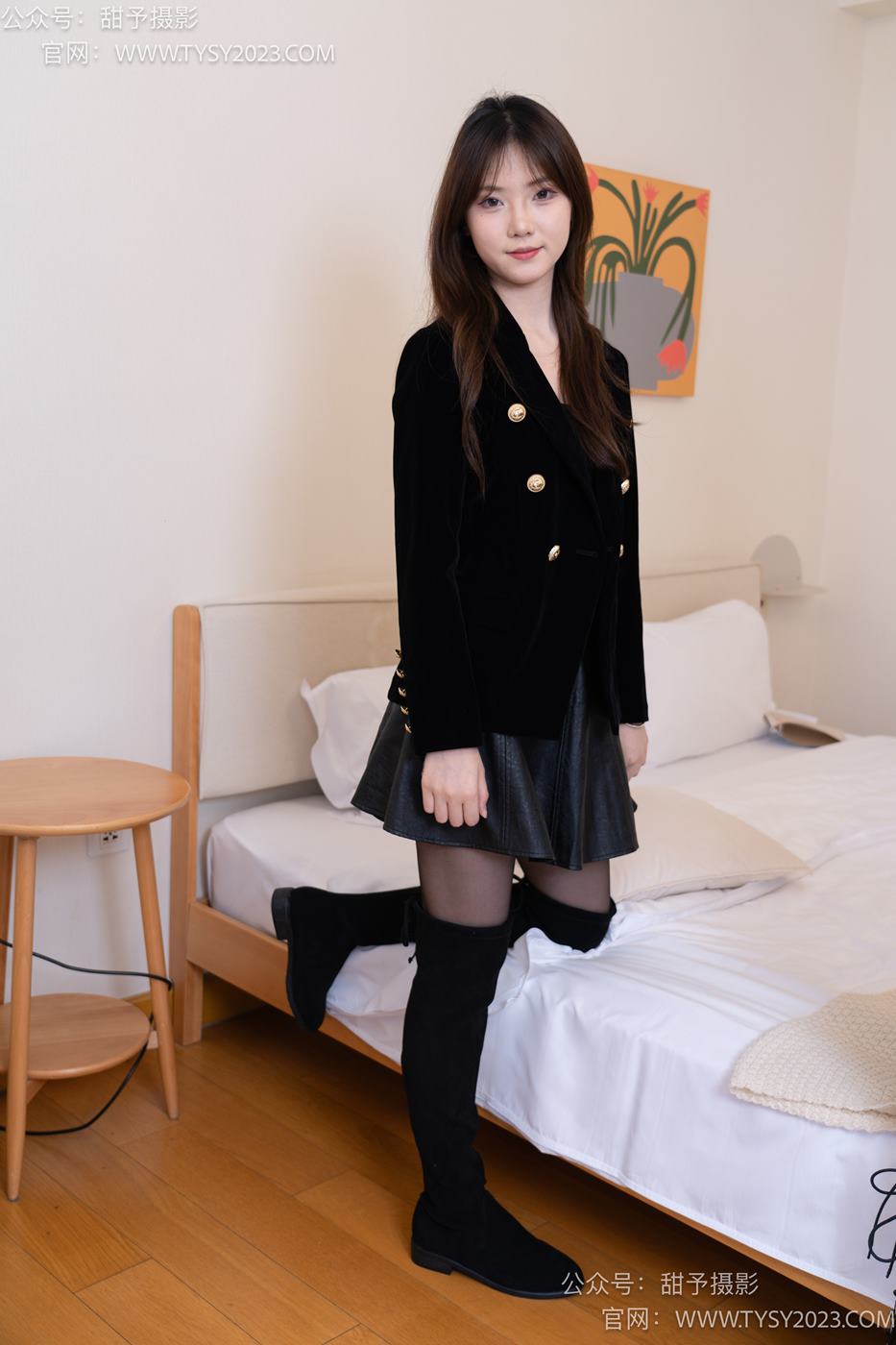 图片[26]-甜予摄影 NO.071 璇璇澜澜-长靴、黑丝、渔网袜、裸足、互相撕破丝袜剧情[172P/2V/11.0GB] – 速更版-美库