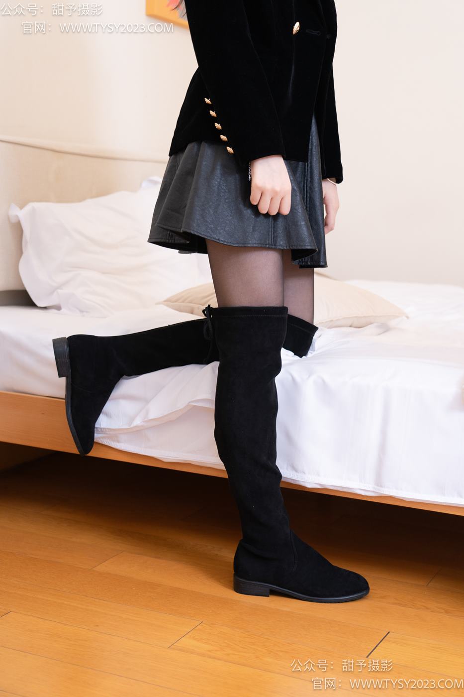 图片[30]-甜予摄影 NO.071 璇璇澜澜-长靴、黑丝、渔网袜、裸足、互相撕破丝袜剧情[172P/2V/11.0GB] – 速更版-美库