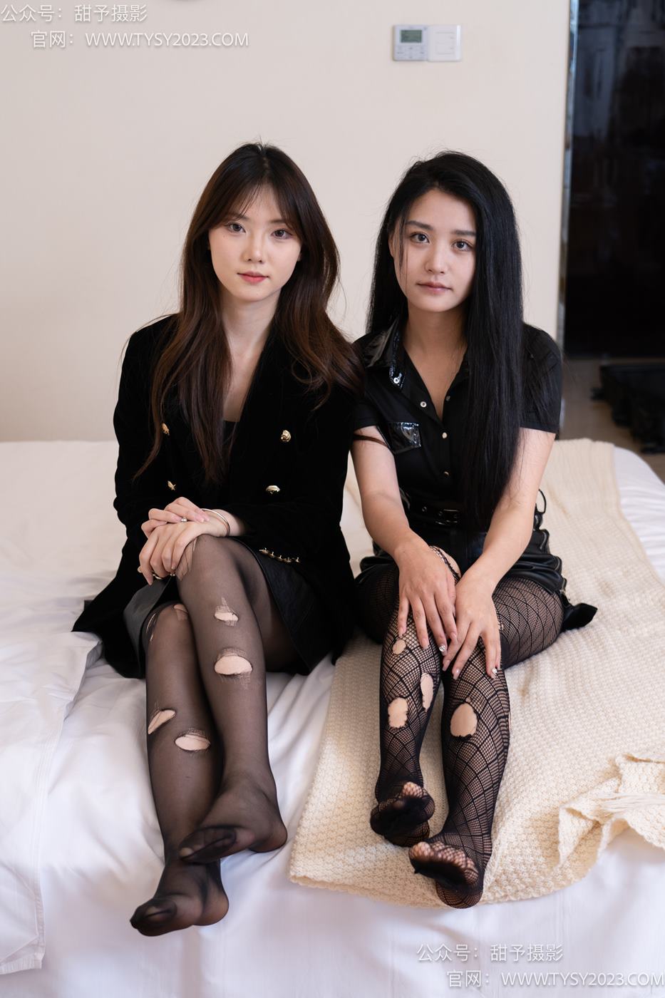 图片[69]-甜予摄影 NO.071 璇璇澜澜-长靴、黑丝、渔网袜、裸足、互相撕破丝袜剧情[172P/2V/11.0GB] – 速更版-美库