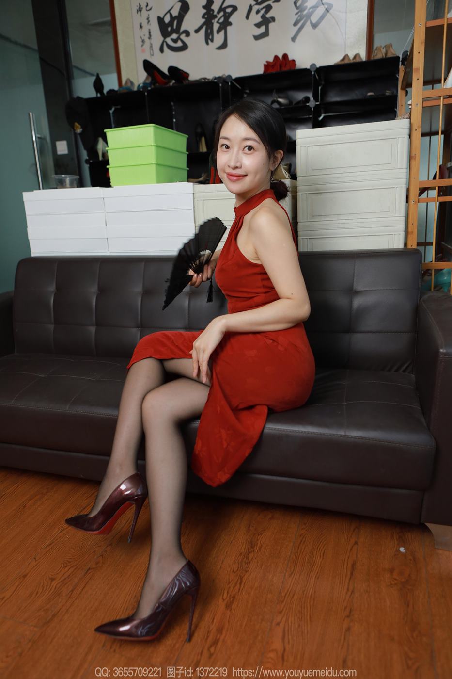 图片[91]-[IESS异思趣向] 2024.09.01 丝享家1834：小婕《红黑》[90P] – 速更版-美库