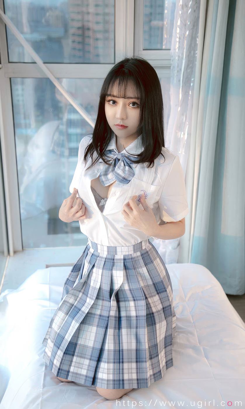 图片[10]-[爱尤物]2024 NO.2929 白亦ada 香色格子裙[35P] – 速更版-美库