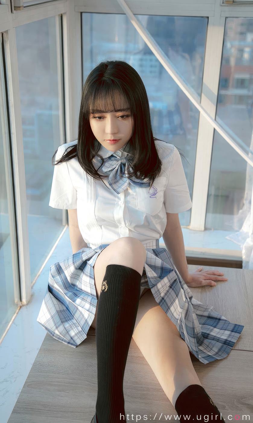 图片[12]-[爱尤物]2024 NO.2929 白亦ada 香色格子裙[35P] – 速更版-美库