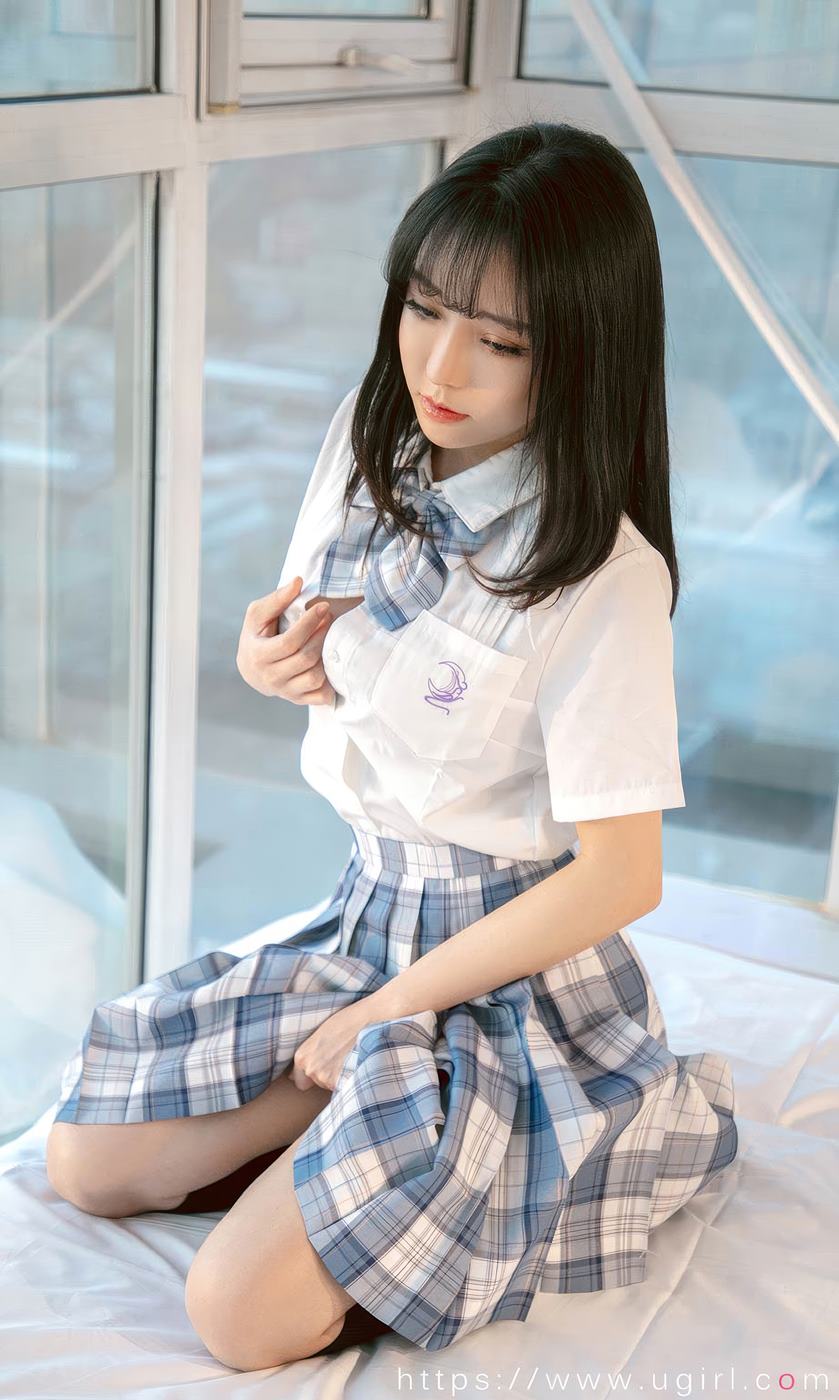 图片[18]-[爱尤物]2024 NO.2929 白亦ada 香色格子裙[35P] – 速更版-美库