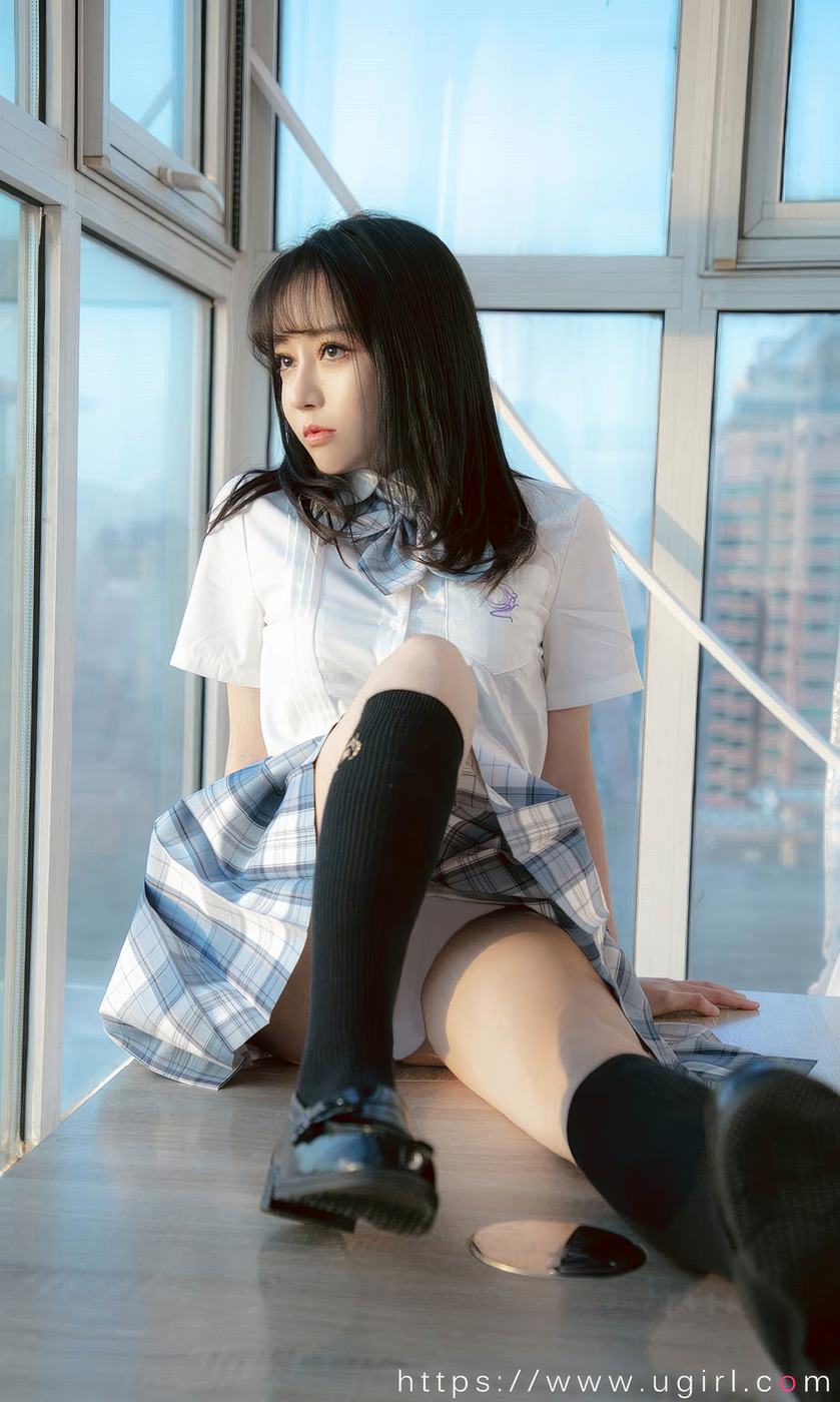 图片[19]-[爱尤物]2024 NO.2929 白亦ada 香色格子裙[35P] – 速更版-美库