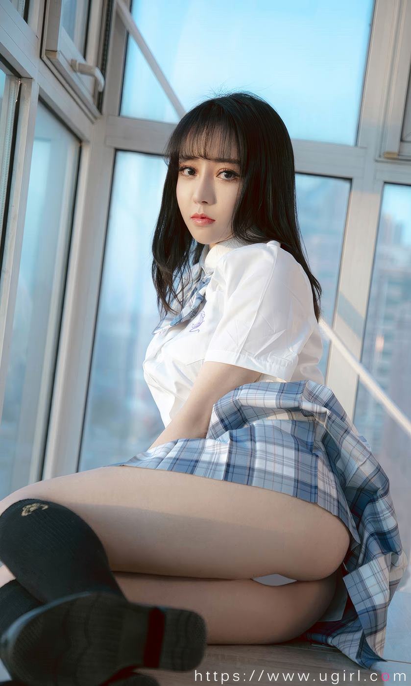 图片[24]-[爱尤物]2024 NO.2929 白亦ada 香色格子裙[35P] – 速更版-美库